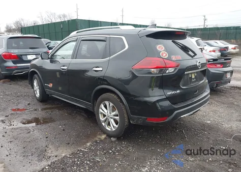 2019 Nissan Rogue Sv из США, поврежденный, VIN JN8AT2MV3KW391064